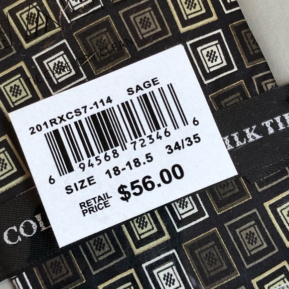 Alexander Julian Colours Dress Shirt & Silk Tie - Picture 13 of 15